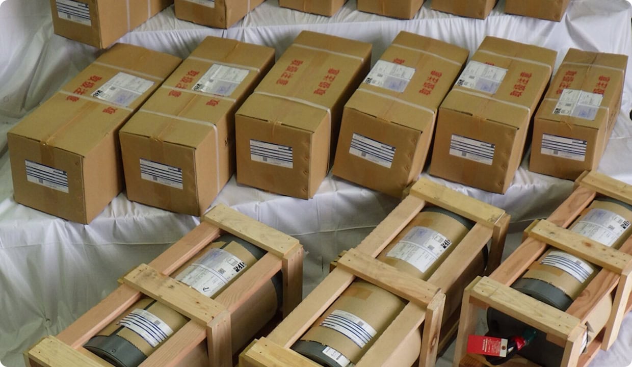 モータープーリーが18台入荷しました